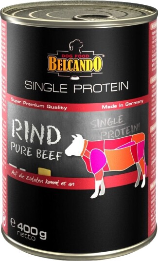 Belcando Våtfôr Single Protein Storfekjøtt 24 X 400 G