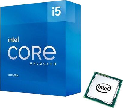 Intel Core i5-11600K Rocket Lake Prosessor/CPU - 6 kjerner - 3.9 GHz - Intel LGA1200 - Intel Boxed without heatsink/fan