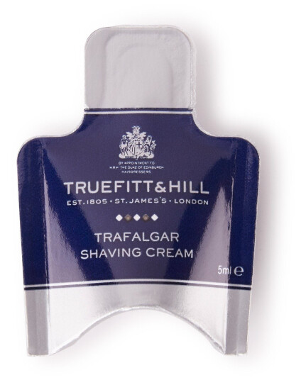 Truefitt & Hill barberkrem vareprøve Trafalgar