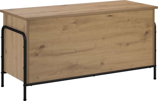 vidaXL Lagringsboks Artisan eik 80 x 40 x 49,5 cm Konstruert tre