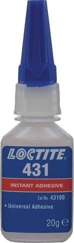 Loctite Hurtiglim 431 Cyanoacrylate 20G Tyk