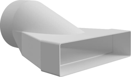 Witt IT305 horisontalt buet ventilasjonssjakt