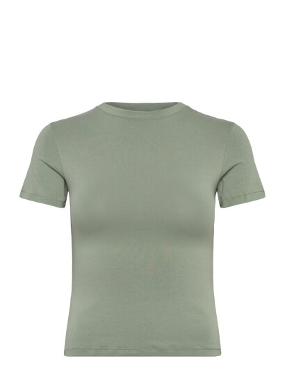 Organic Basics Flex Tee   Green   XL