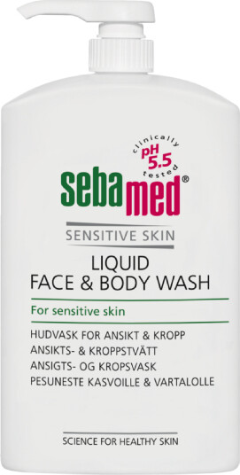 Sebamed Liquid Face & Body Wash hudvask 1000 ml