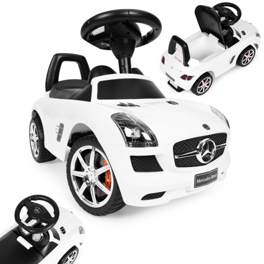 Gåbil Mercedes SLS AMG Hvit Gåbil Mercedes SLS AMG Hvit
