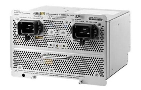 HP Aruba Strømforsyning (PSU) - 2750 Watt - 80 Plus