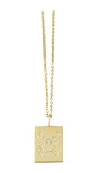 Design Letters Zodiac by Design Letters - Cancer Gold Design Letters Zodiac by Design Letters - Cancer Gold