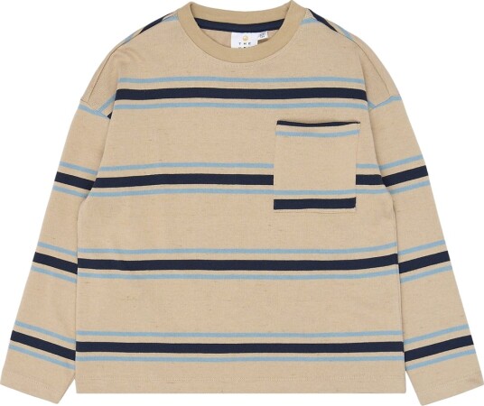 The New Tnthor Os L_S Heavy Tee Beige 98/104