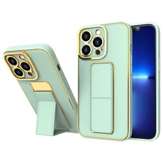 Hurtel New Kickstand Case Etui Do Iphone 13 Pro Z Podstawką Zielony
