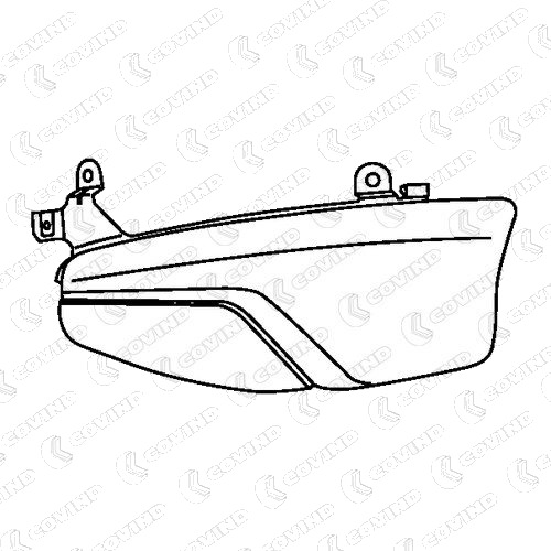Røkledeplate førerhus COVIND 146/167 Røkledeplate førerhus COVIND 146/167
