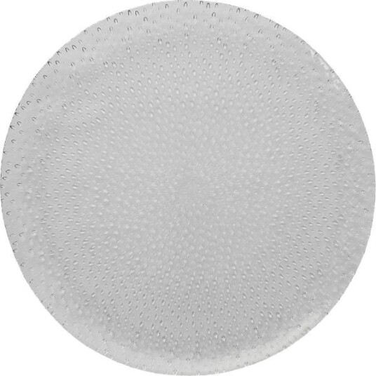 Aida - RAW Glass Beads middagstallerken 27 cm klar