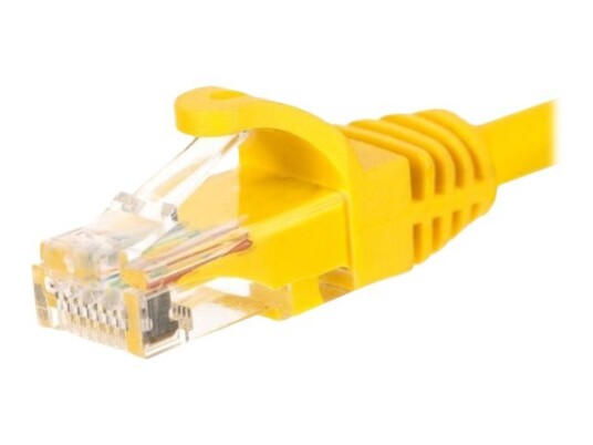 Netrack Koblingskabel Rj-45 Hann Til Rj-45 Hann 5 M Utp Cat 5E Formstøpt Uten Hindringer Gul