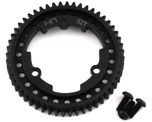 Hot Racing Steel Spur Gear 52t 1 Mod: X-Maxx Xo-1