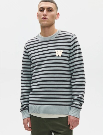WOOD WOOD Wwtay Crew Neck St 25163 Grey M WOOD WOOD Wwtay Crew Neck St 25163 Grey M