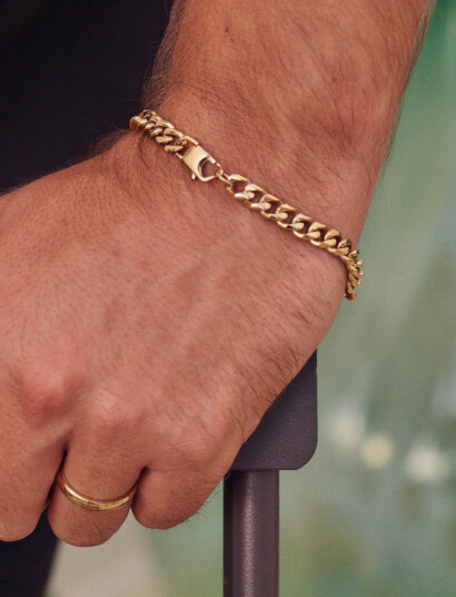 Edblad Clark Chain Bracelet Gold S x 19.5