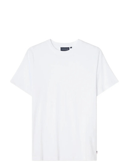 Lexington Clothing Cotton Modal Blend Casual Tee White XS