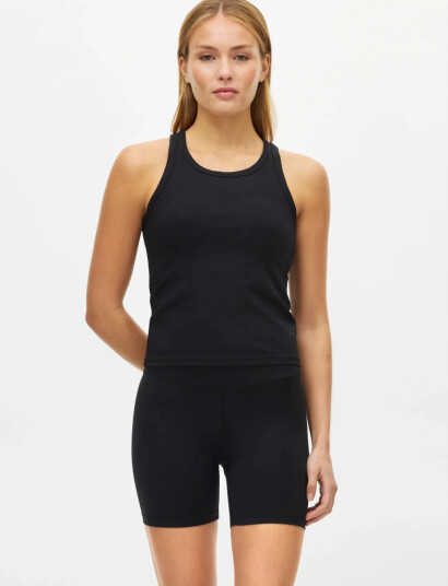 Röhnisch Rib Drymotion Singlet   Black   XXL