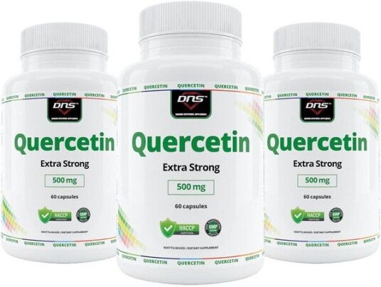 DNS 3-Pack Quercetin Extra Strong - 60 Kapsler DNS 3-Pack Quercetin Extra Strong - 60 Kapsler
