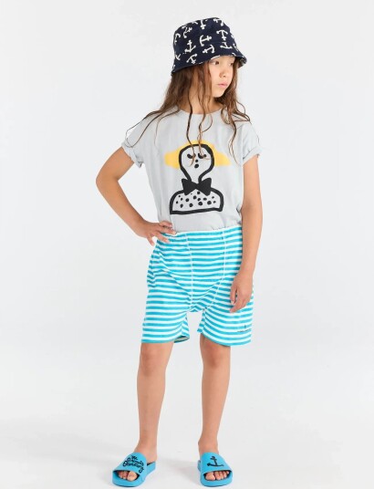 THE ANIMALS OBSERVATORY Tuna Kid Bucket Hat Dark Garden Navy 56 THE ANIMALS OBSERVATORY Tuna Kid Bucket Hat Dark Garden Navy 56