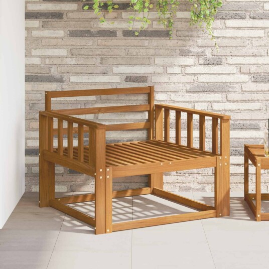 vidaXL Ute Midt Sofa Naturlig