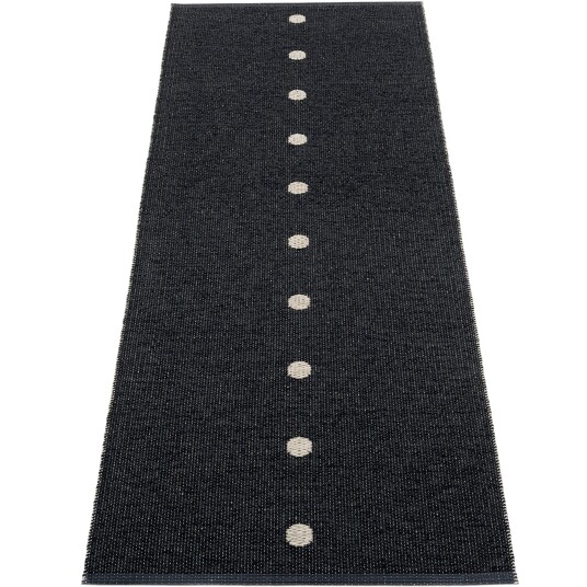 Pappelina Gulvteppe Peg 70 x 200 cm black/linen Pappelina Gulvteppe Peg 70 x 200 cm black/linen