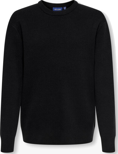 Only & Sons Jr Ting Relaxed Crew Neck Knit Sort 134/140