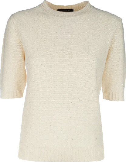 Fabiana Filippi Dame Strikkevarer Beige M,