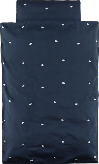 FILIBABBA Midnight Seng Lin Gots Embroidered Christian The Whale Baby 70x100 cm
