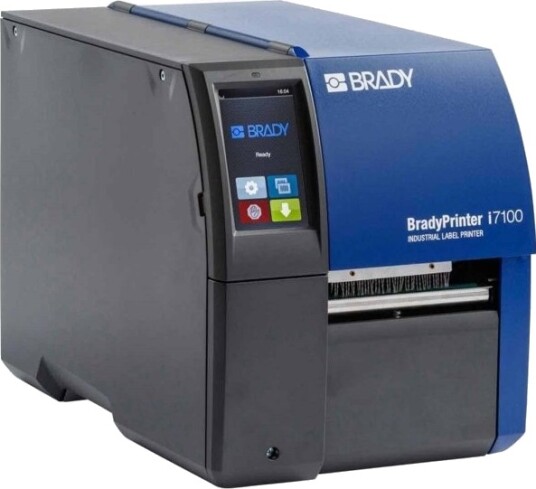 Brady I7100 Trermisk Overføring 300 X 300 Dpi 300 Mm/Sek Koblet Med Ledninger Ikke Trådløs Sort Blå Brady I7100 Trermisk Overføring 300 X 300 Dpi 300 Mm/Sek Koblet Med Ledninger Ikke Trådløs Sort Blå