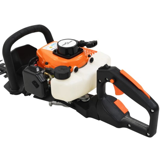 vidaXL Bensindreven hekketrimmer 722 mm oransje og svart