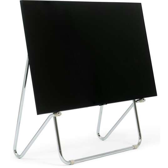 Pedestal Bloom Tv Stand Chrome Pedestal Bloom Tv Stand Chrome