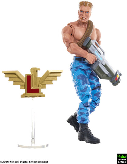 Contra Bill Rizer 1/12 Scale Signature Series Figure Set Contra Bill Rizer 1/12 Scale Signature Series Figure Set