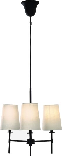 Aneta Lighting Pendellampe Verbier Svart Takpendler