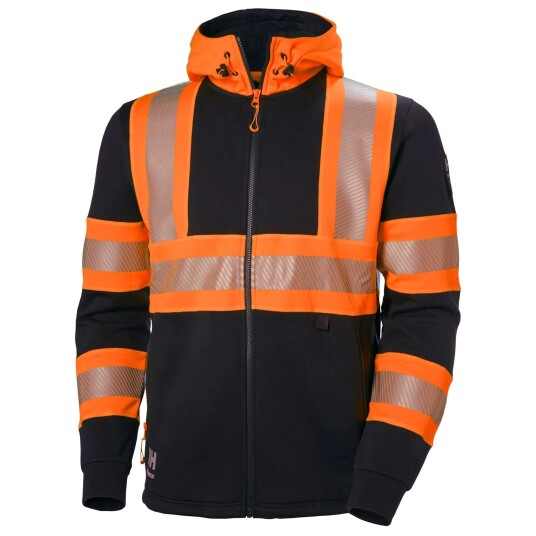 HH Workwear Workwear Helly Hansen Icu Hi Vis Hettejakke Med Glidelås S