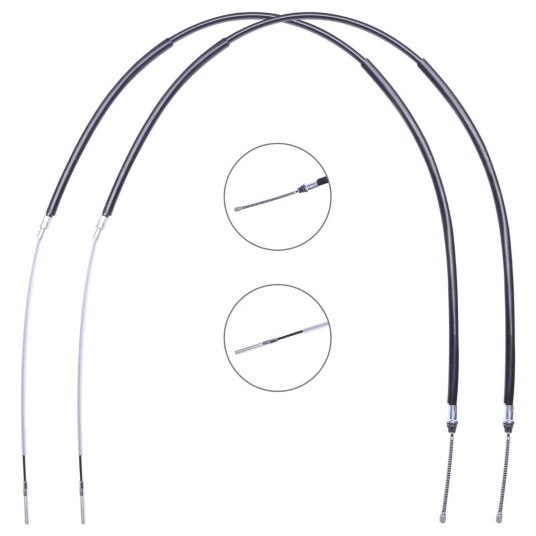 Tautrekk, håndbremse RIDEX 124C1114 Tautrekk, håndbremse RIDEX 124C1114