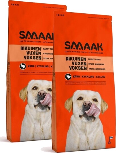 Smaak Dog Adult Large Breed 2 X 12 kg