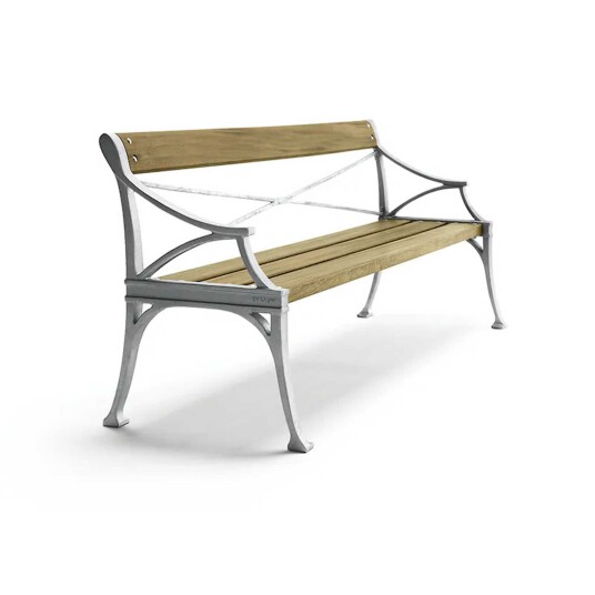 Byarums bruk Lessebo sofa Natur/oljet eik 200 cm Svart