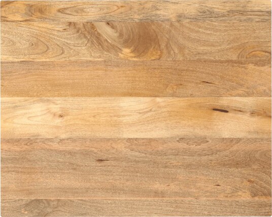 Bordplate 100x80x2,5 cm rektangulær heltre mango