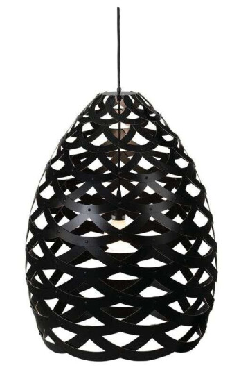 David Trubridge TUI Pendel Ø95 Svart 2 Sider
