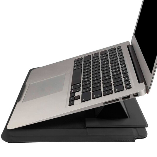 Celly Laptop /nettbrett etui med stativ opptil 14" Sort