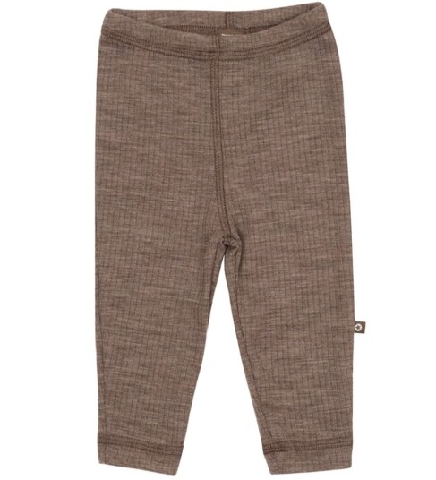 Smallstuff Ull Drop Needle Leggings Nature 98