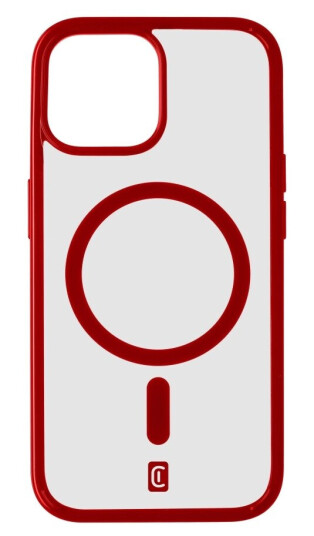 Cellularline Pop Mag, Etui, Apple, Iphone 15, 15,5 Cm (6.1"), Rød, Gjennomsiktig