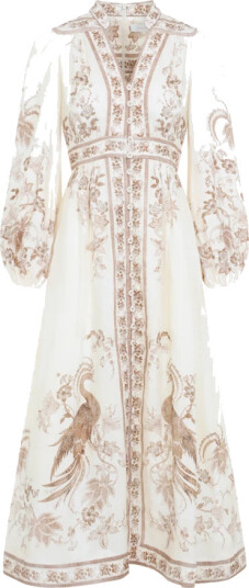 Zimmermann Dame Kjoler Beige S,