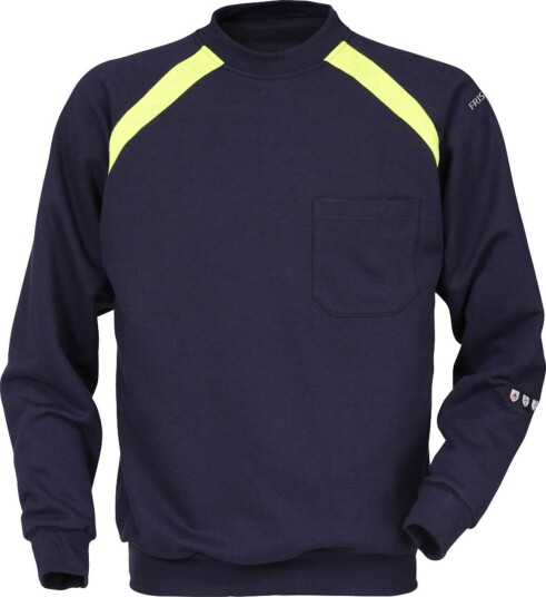 Fristads Sweatshirt Flamestat 984 Sfla Mörk Marinblå S