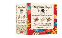 Tuttle Publishing Origami Paper Washi Patterns 1,000 sheets 4 (0804854432)