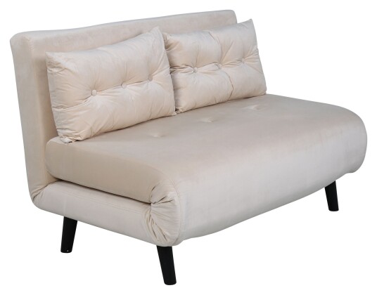 Venture Home Design Vicky Sovesofa 120x190 - Beige fløyel 1666911-02-0 1666914-04-0 Venture Home Design Vicky Sovesofa 120x190 - Beige fløyel 1666911-02-0 1666914-04-0
