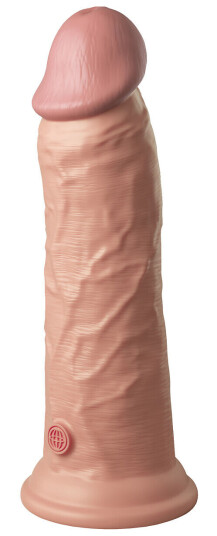 Pipedream - King Cock King Cock Elite: Dual Density Silicone Cock, 22 cm, lys Pipedream - King Cock King Cock Elite: Dual Density Silicone Cock, 22 cm, lys