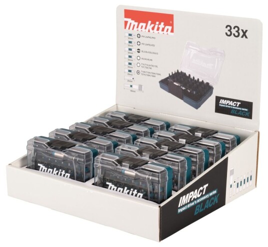 Makita Bitssats E-12441-10 33 Delar 10st Makita Bitssats E-12441-10 33 Delar 10st