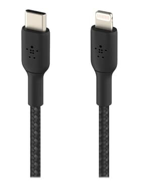Belkin Boost Charge USB-C til Lightning 1m Kabel - Svart, MFi Sertifisert Belkin Boost Charge USB-C til Lightning 1m Kabel - Svart, MFi Sertifisert