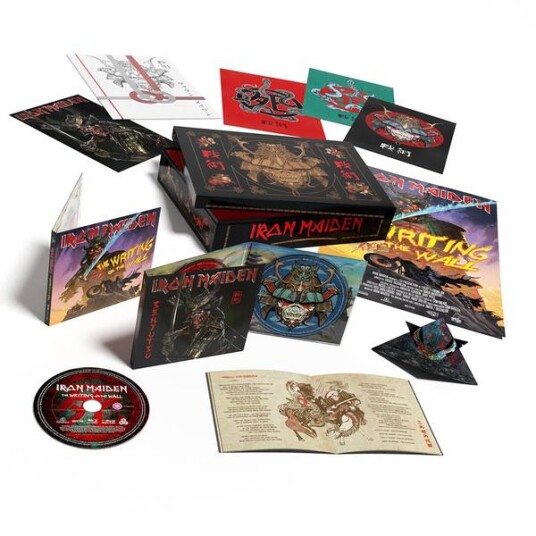 Iron Maiden Senjutsu Super Deluxe Boxset 2CD + BluRay